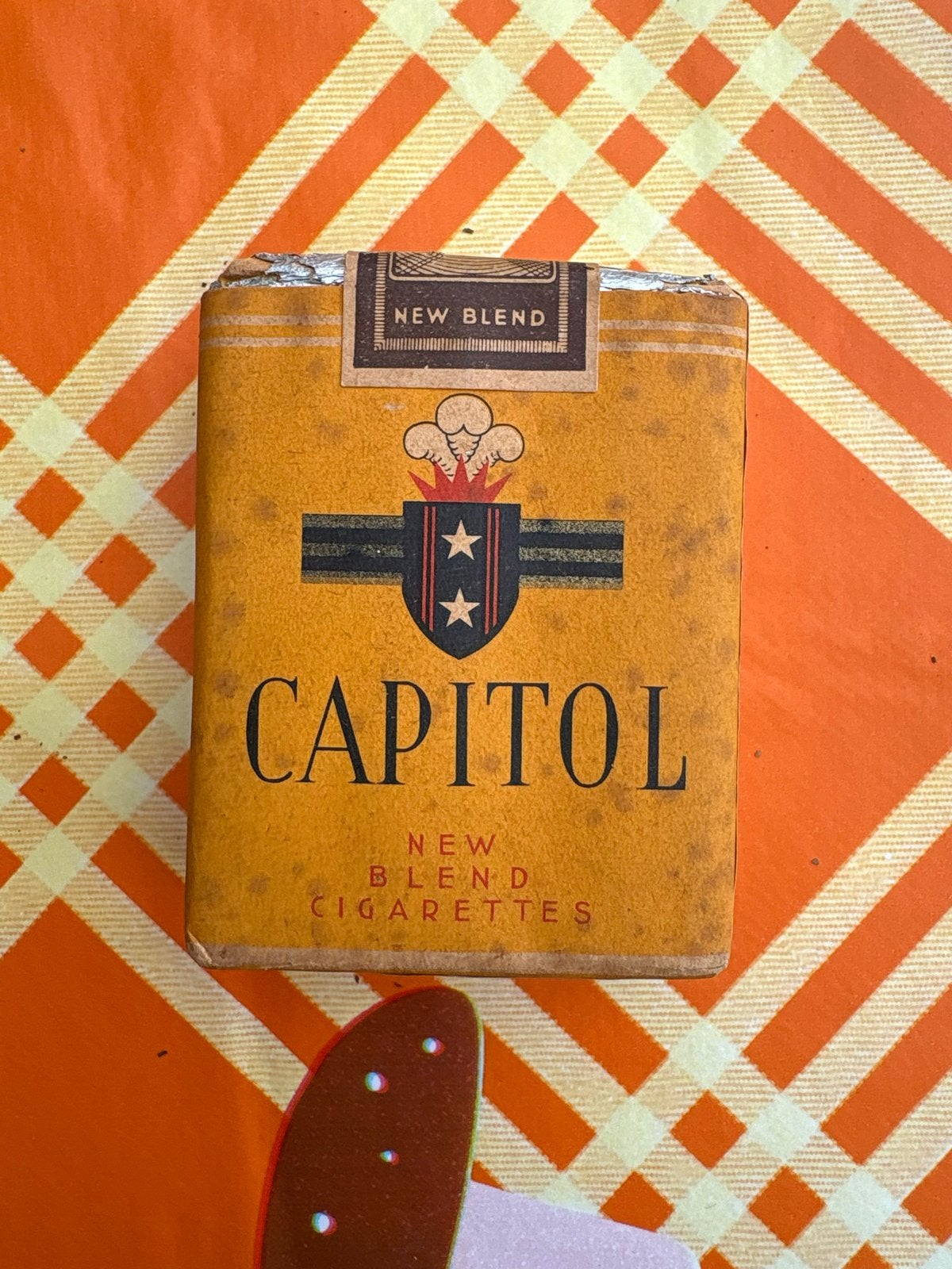 Capitol New Blend Sigarettenpakje - Atlanta, Verzamelen, Ophalen of Verzenden