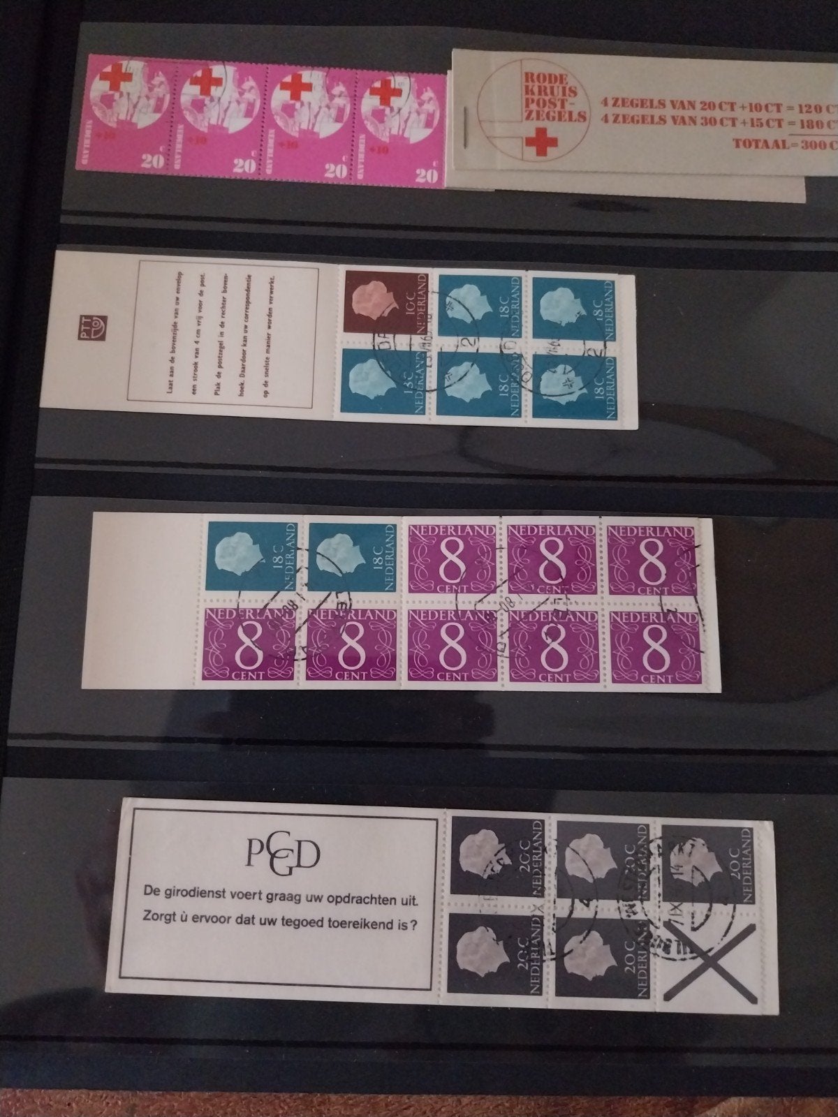 verzameling gestempelde postzegelboekjes tussen nr.3 en 81., Ophalen of Verzenden, Nederland