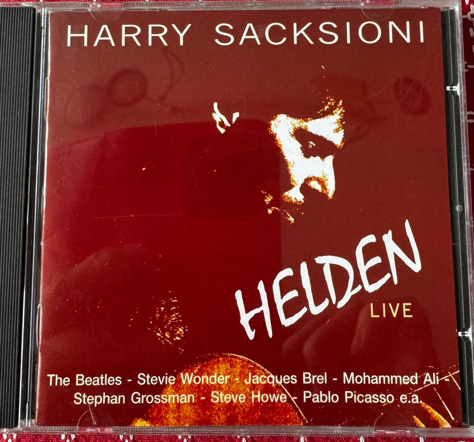 Harry Sacksioni “Helden” (cd), Ophalen of Verzenden, Zo goed als nieuw