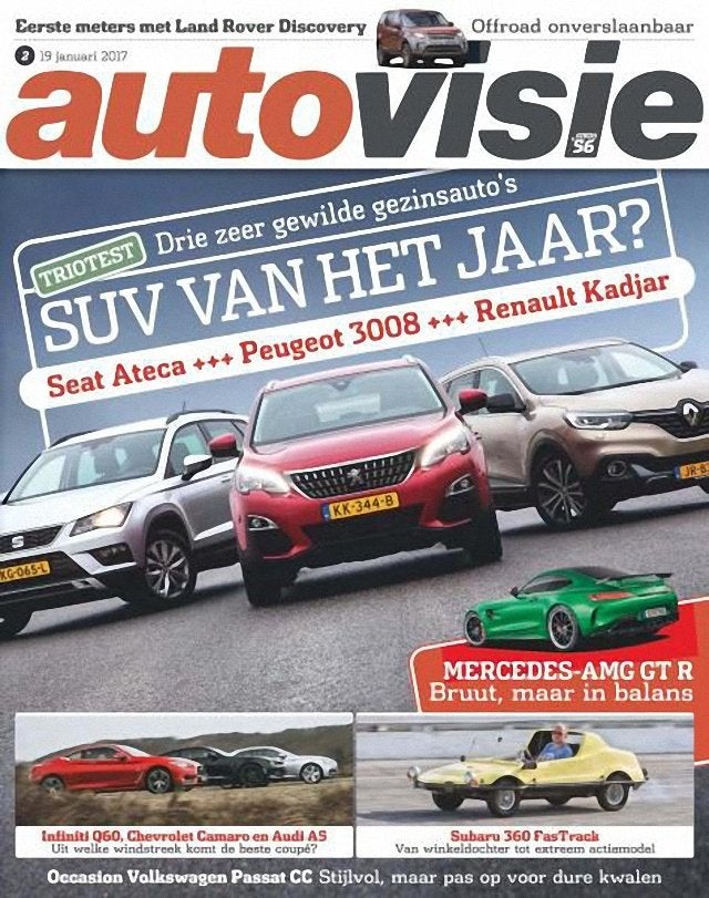 Autovisie 2 2017 : Audi A5 Coupe - Chevrolet Camaro - Seat, Ophalen of Verzenden, Gelezen, Algemeen