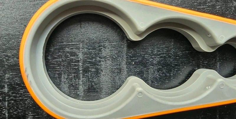 4-in-1 Sterke Potopener & Flessenopener - Antislip Grip, Ophalen of Verzenden, Nieuw, Oranje, Overige typen
