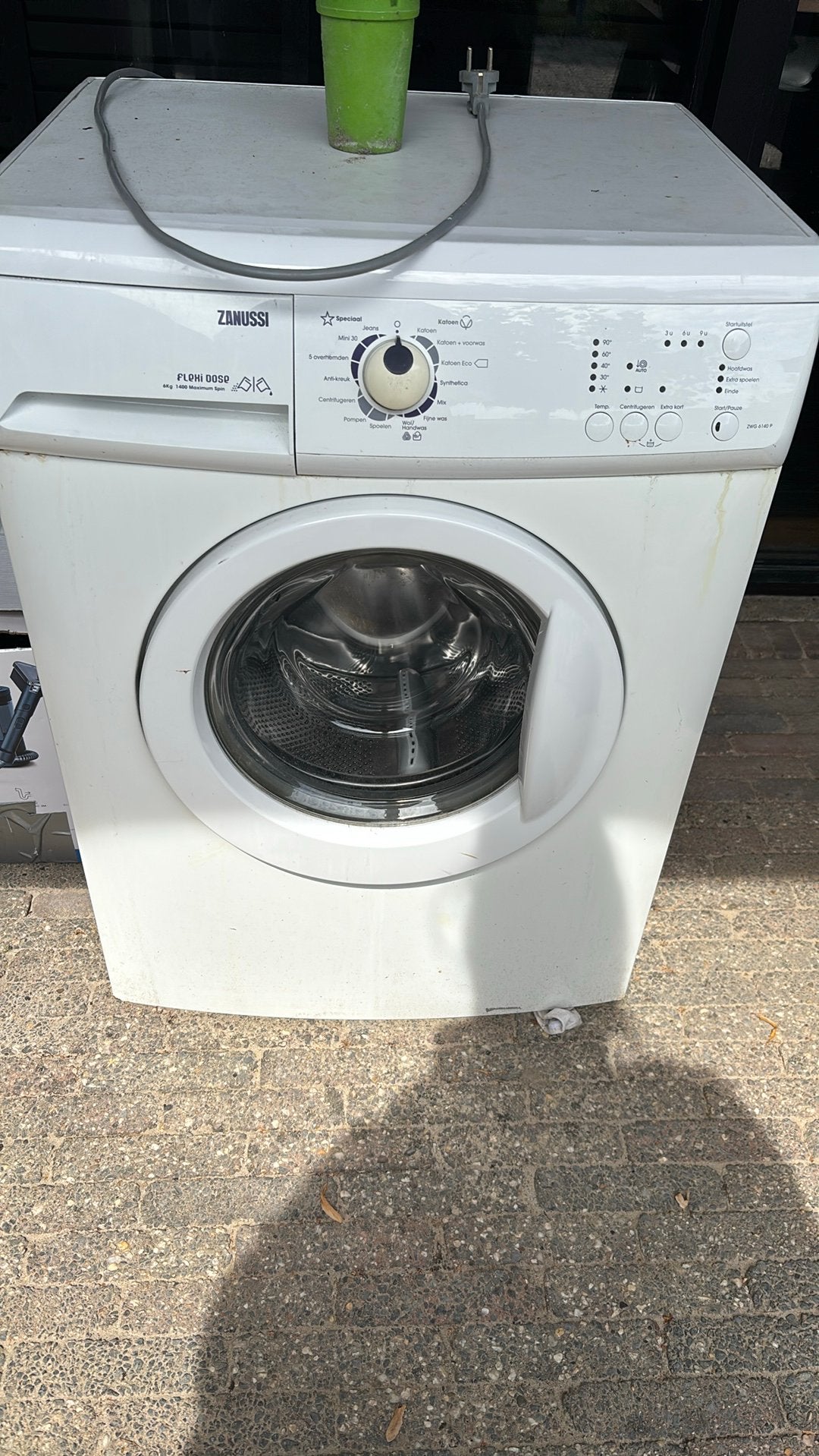 Wasmachine, Ophalen, Zo goed als nieuw, 1200 tot 1600 toeren, 85 tot 90 cm