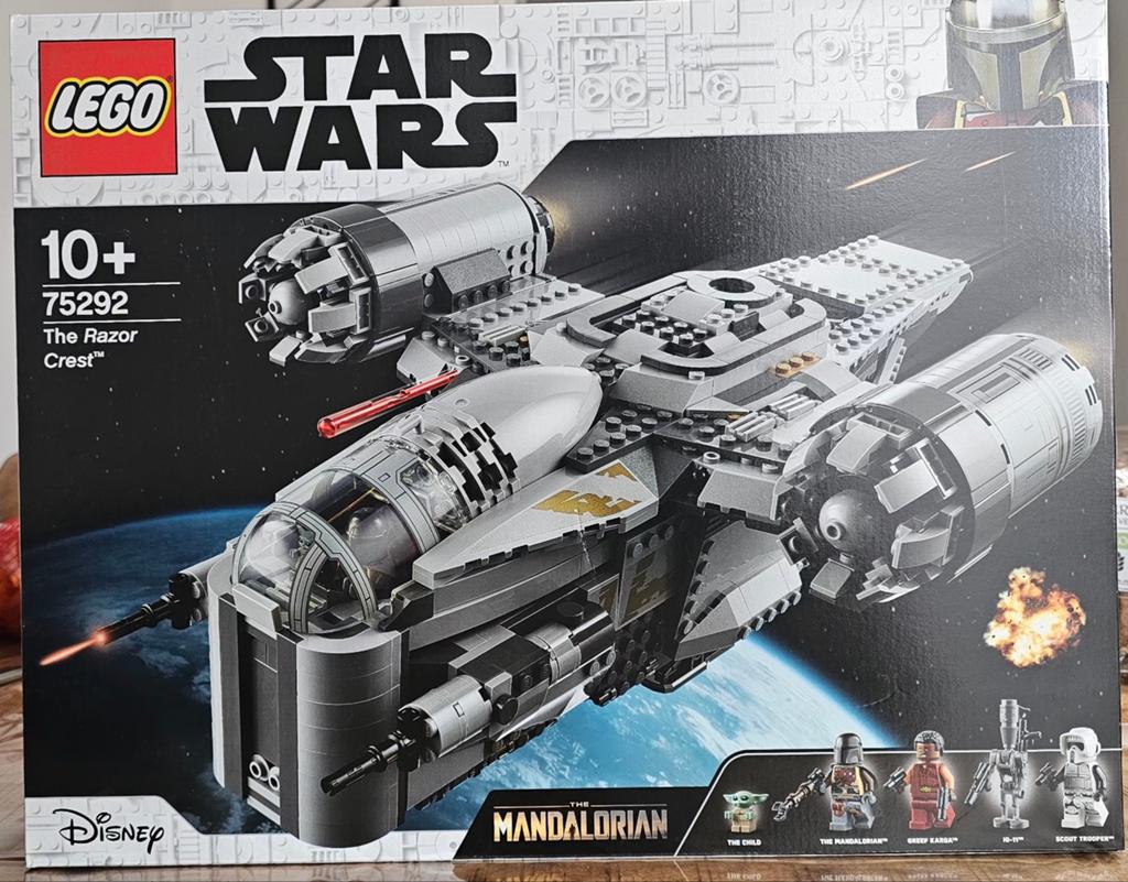 Star Wars  75292 The Razor Crest, Ophalen, Nieuw, Actiefiguurtje