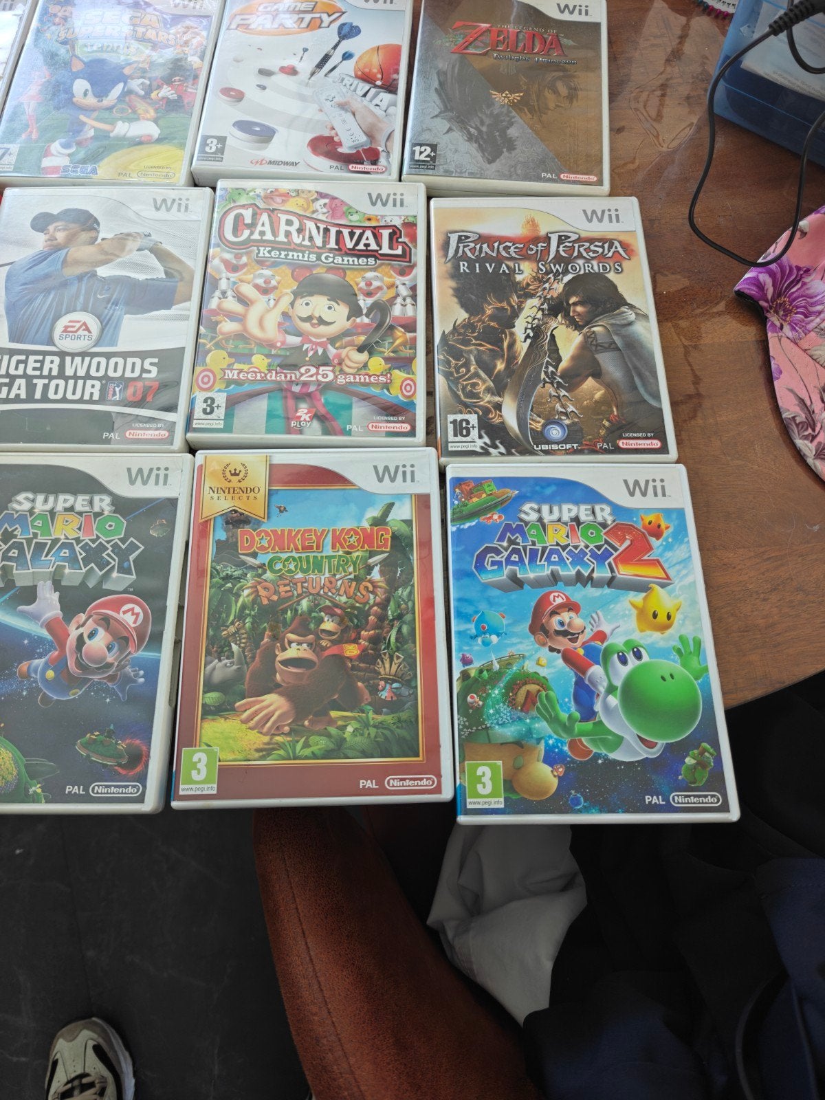 Grote collectie Wii games en console met accessoires, Spelcomputers en Games, Games | Nintendo Wii, Ophalen