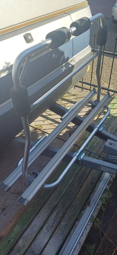Fietsendrager caravan, Caravans en Kamperen, Ophalen, Zo goed als nieuw