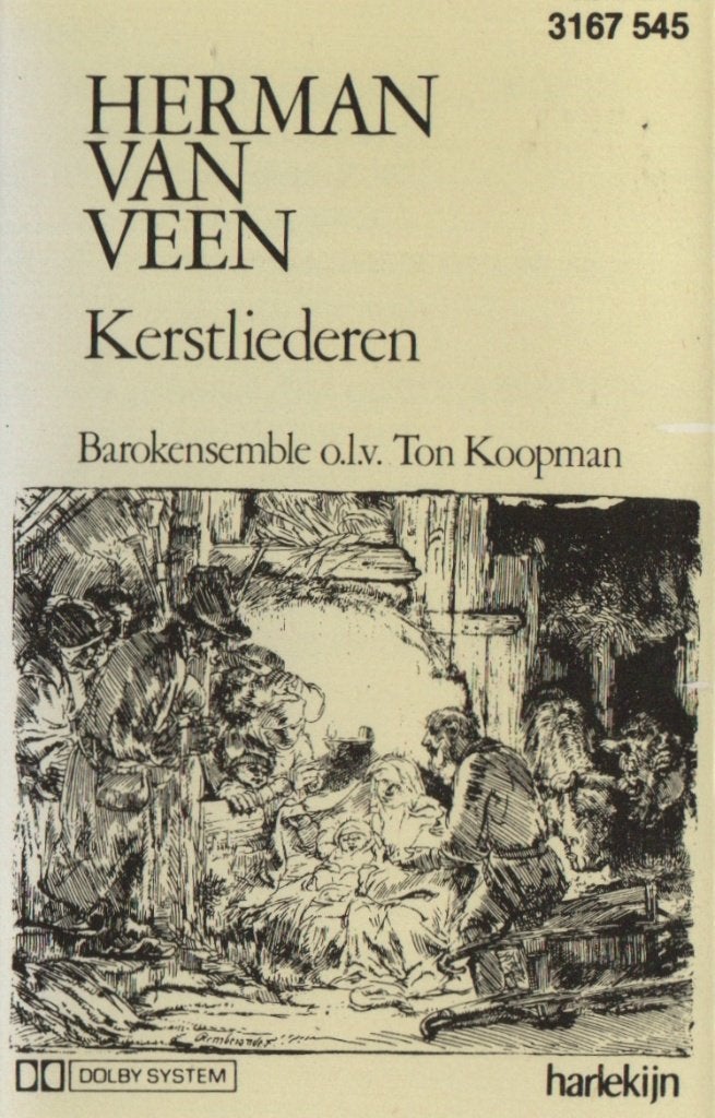 Cassettebandje Herman van Veen – Kerstliederen, Cd's en Dvd's, Verzenden, Gebruikt, Nederlandstalig, 1 bandje