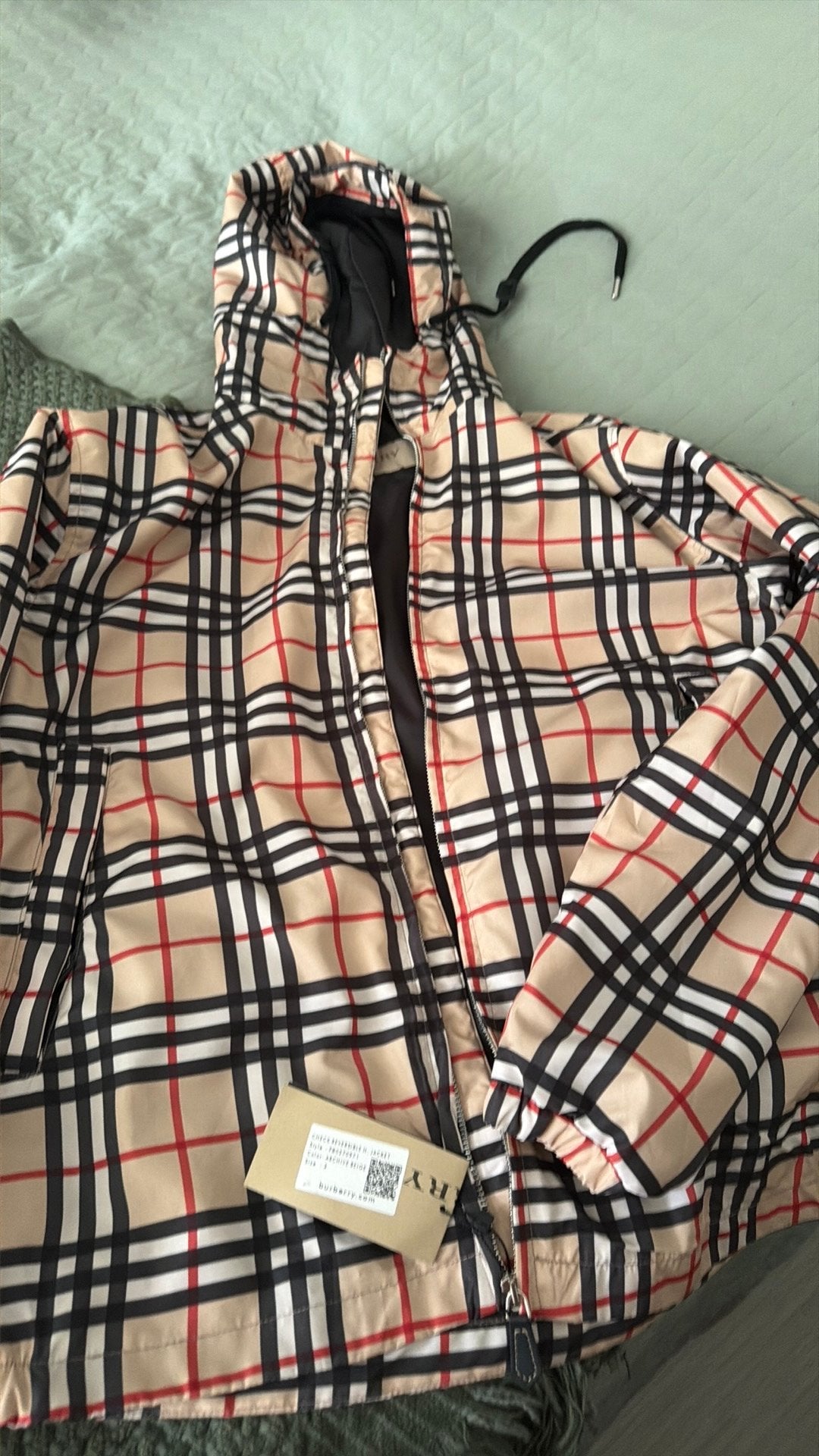 Burberry zomerjas, Kleding | Heren, Ophalen of Verzenden, Nieuw, Maat 52/54 (L), Beige