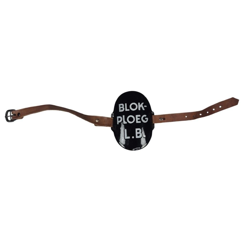 LBD Luchtbeschermingsdienst blokploeg armschild, 2288CL, Info@dbmmilitaria.nl, Ophalen of Verzenden, DBM militaria