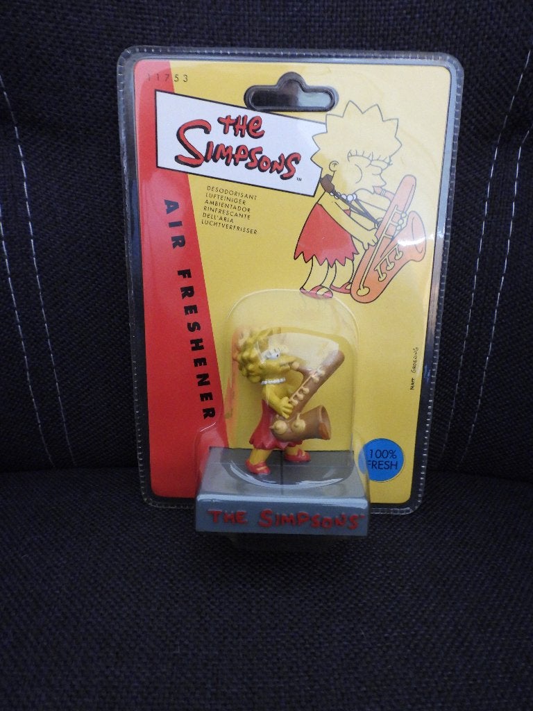 Lisa Simpson autoluchtverfrisser., Verzamelen, Ophalen of Verzenden, Overige figuren, Nieuw, Beeldje of Figuurtje