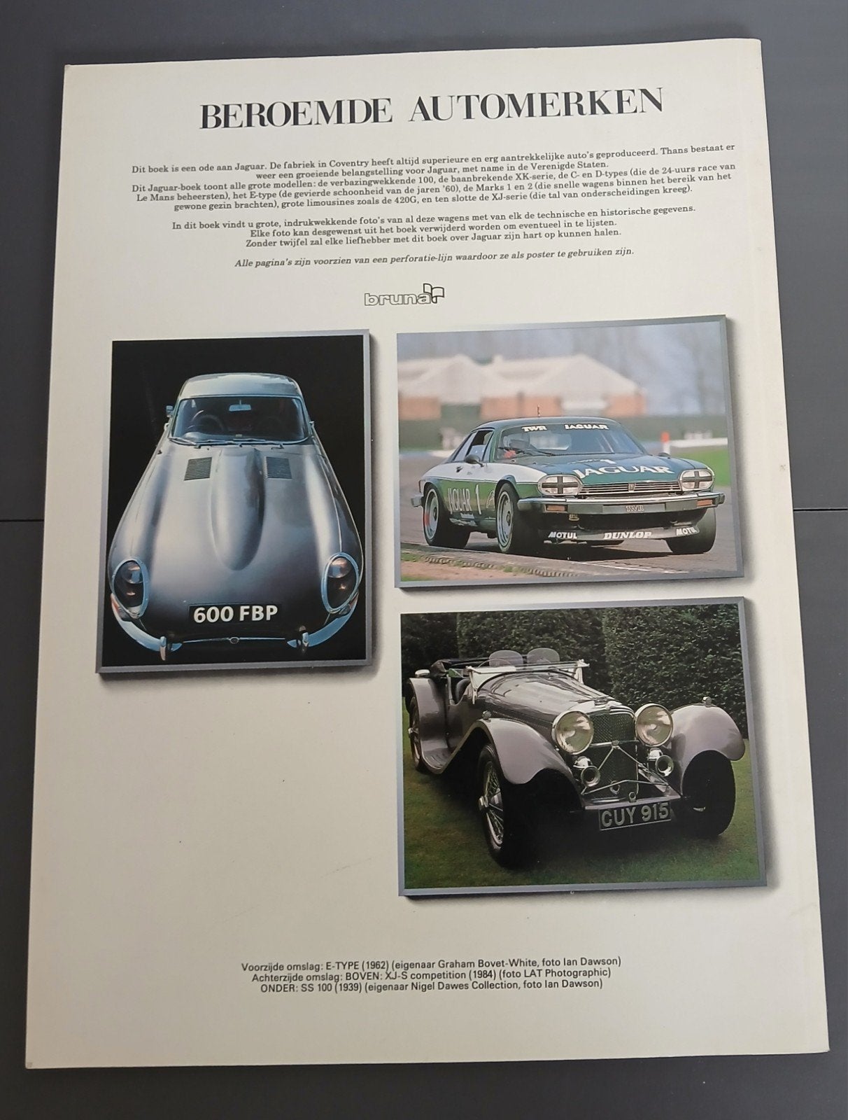Boek: Beroemde Automerken - Jaguar, Onbekend, Ophalen of Verzenden, Zo goed als nieuw, Overige merken