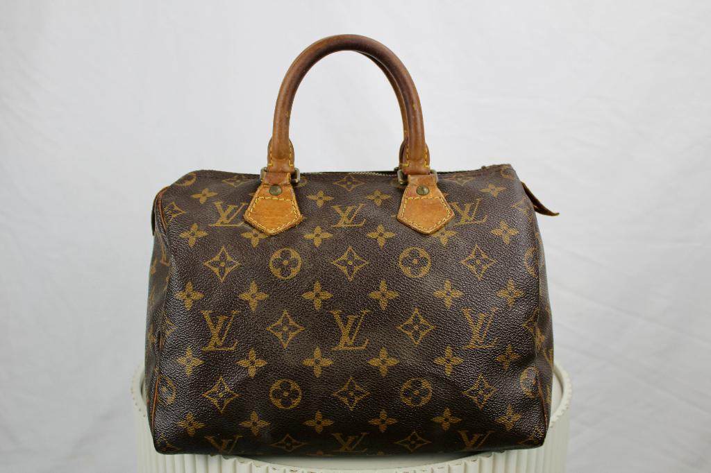 Louis Vuitton Speedy 25 - 1071, Sieraden, Tassen en Uiterlijk, Tassen | Damestassen, Gebruikt, Bruin, Ophalen of Verzenden, Louis Vuitton