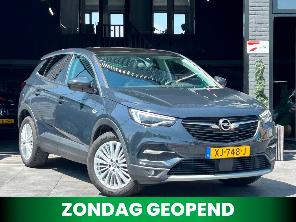 Opel Grandland X 1.2 Turbo Innovation|APK|NAP|AUT|Carplay, Gebruikt, 1199 cc, Met garantie (alle), Bedrijf