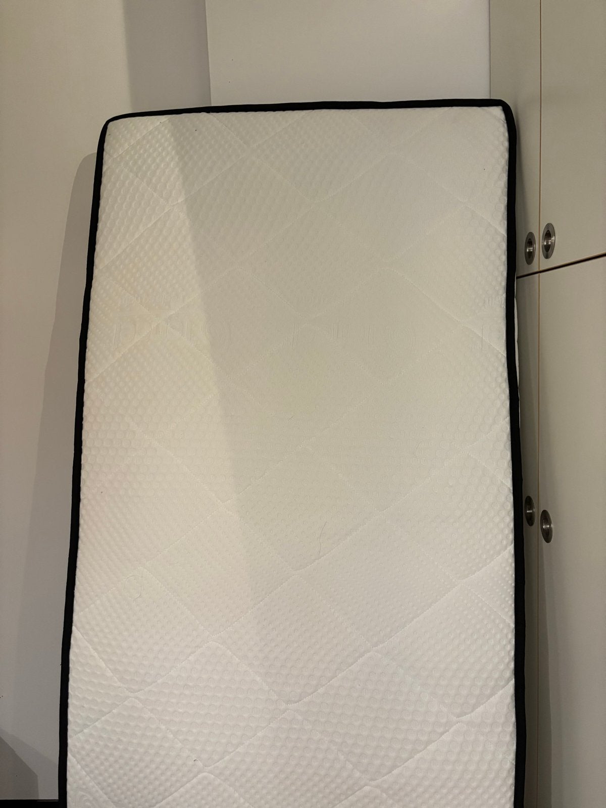 Mattress pocketspring Prestige 90x200 almost new, 90 cm, Eenpersoons, Ophalen of Verzenden, Zo goed als nieuw