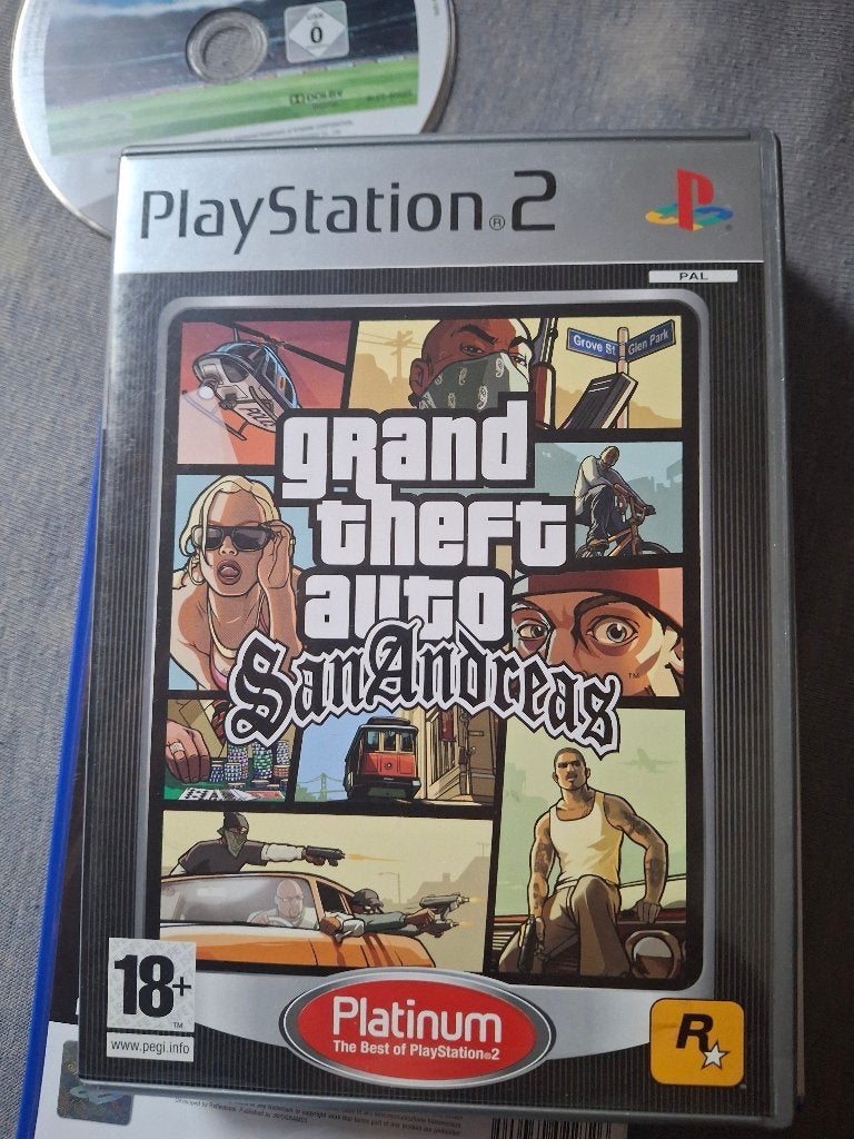 Gta san andreas voor ps2, Ophalen, Shooter, Vanaf 12 jaar, 2 spelers