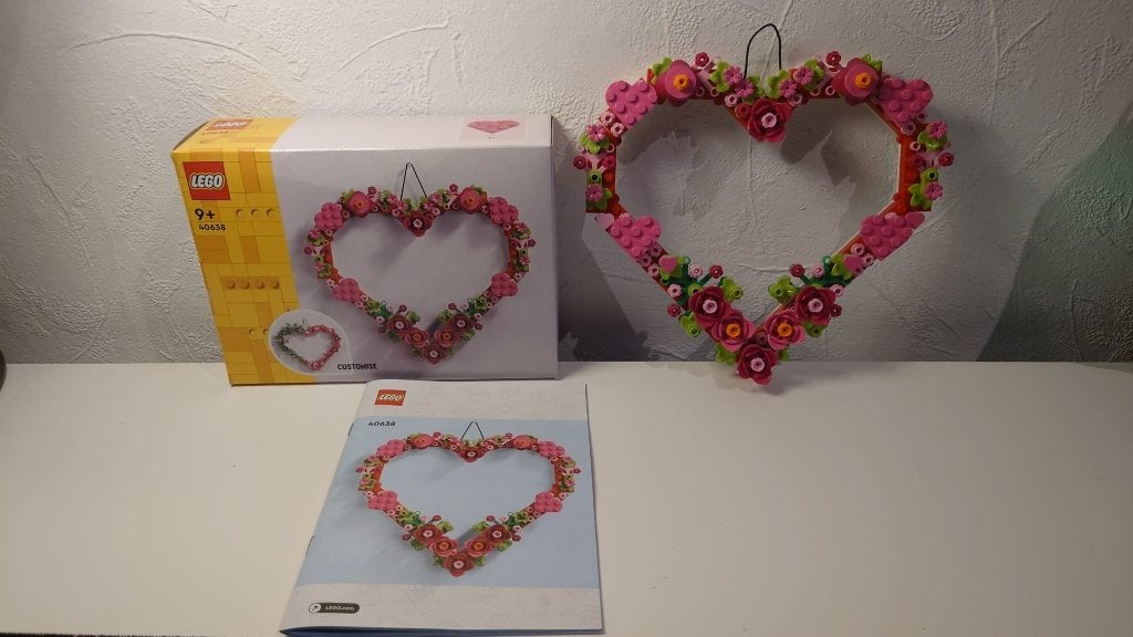 Lego Holiday 40638 Heart Ornament, Gebruikt, Overige thema's, Lego, Compleet