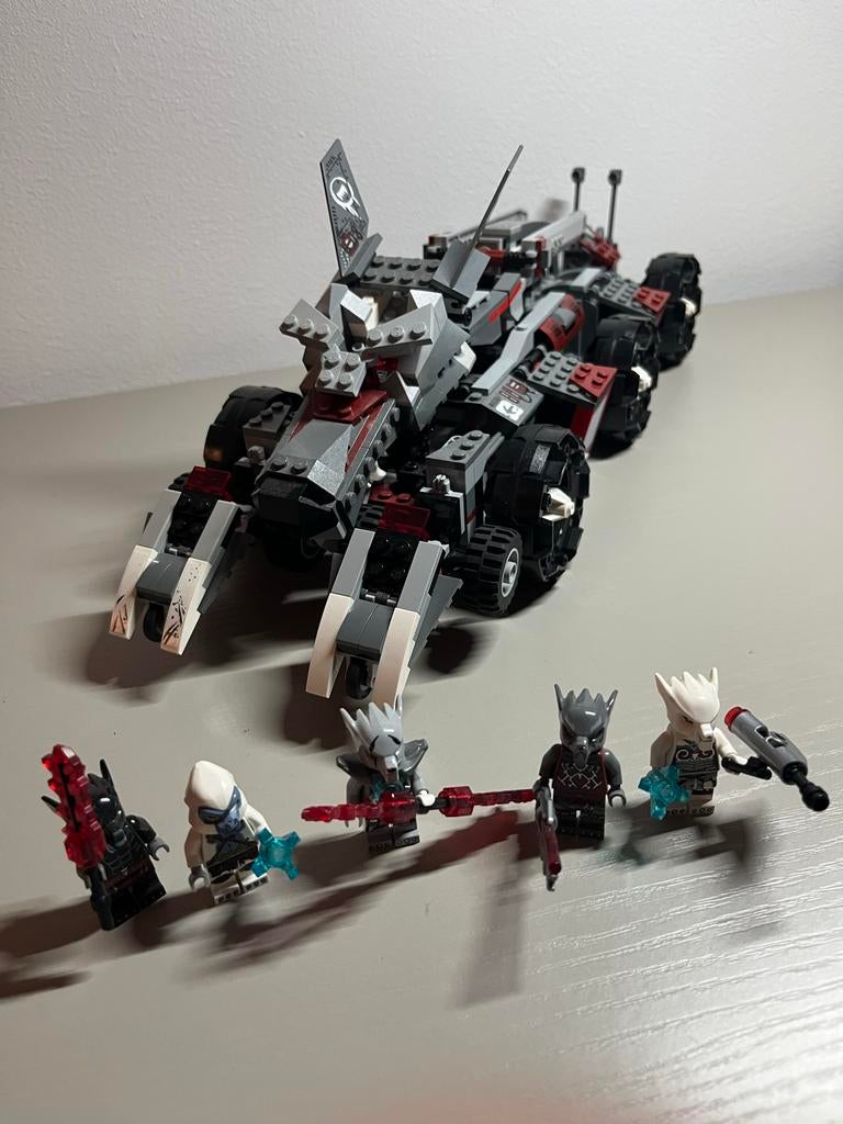LEGO Legends of Chima 70009 - Worriz's Combat Lair (99% comp, Gebruikt, Overige thema's, Lego, Ophalen of Verzenden