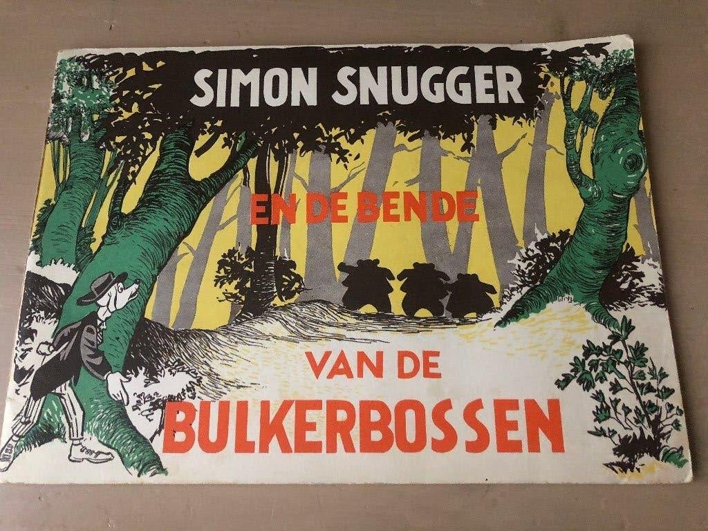 Simon Snugger en de bende van de Bulkerbossen, Boeken, Eén stripboek, Ophalen of Verzenden, Zo goed als nieuw