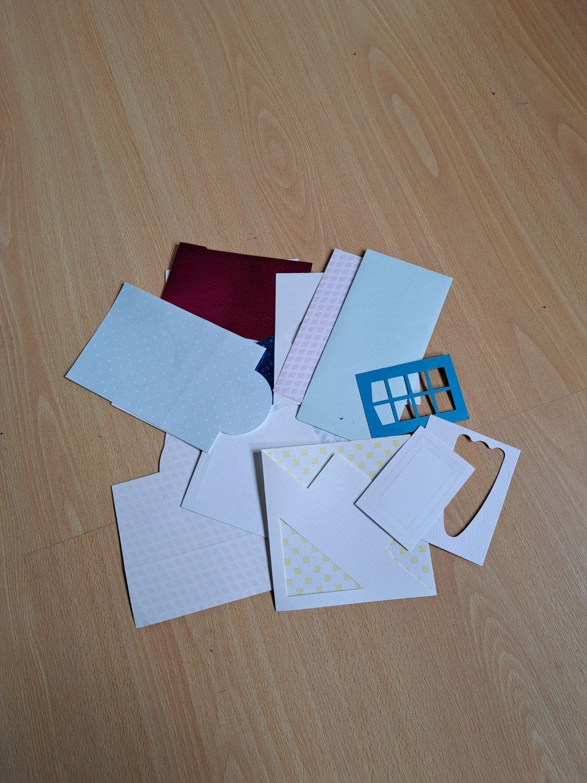 Knutselspullen voor 3D kaarten, kerst, verjaardag etc., Hobby en Vrije tijd, Gebruikt, Ophalen of Verzenden, Papier of Karton