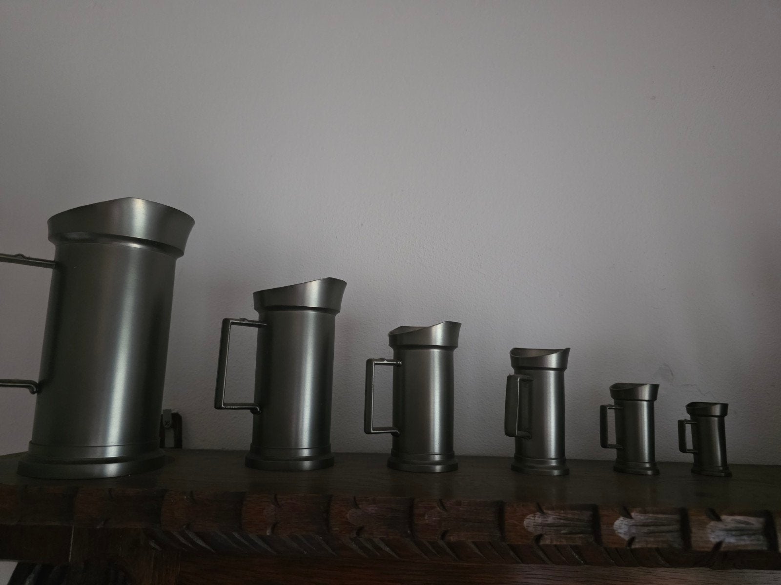 AKA Holland Real-Pewter 90% Tin Kannenset, Ophalen of Verzenden