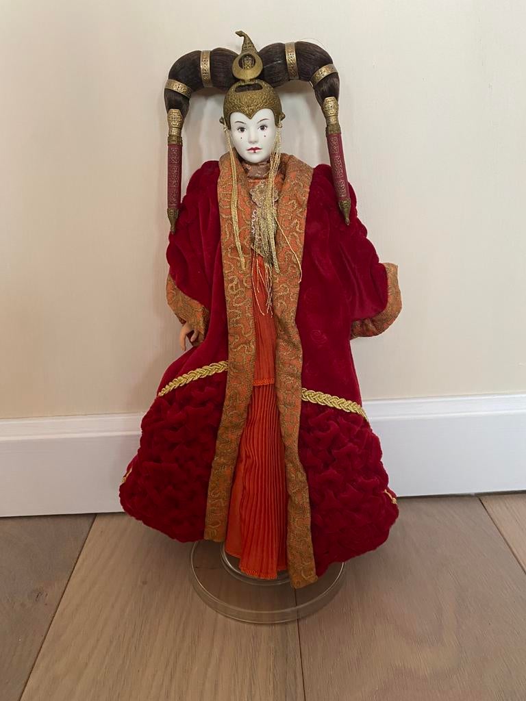 Star Wars Queen Amidala pop Phantom Menace, Ophalen, Zo goed als nieuw, Actiefiguurtje