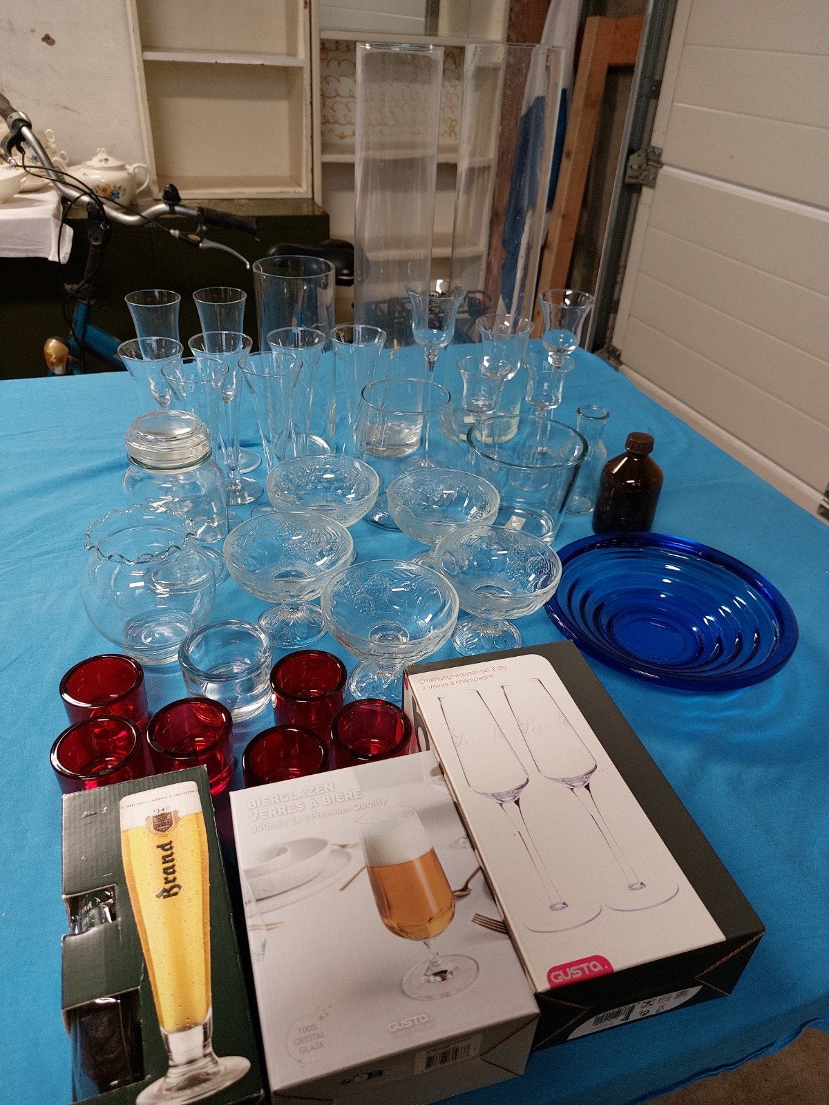 Partij glas, Ophalen, Glas of Glazen, Overige stijlen, Glas