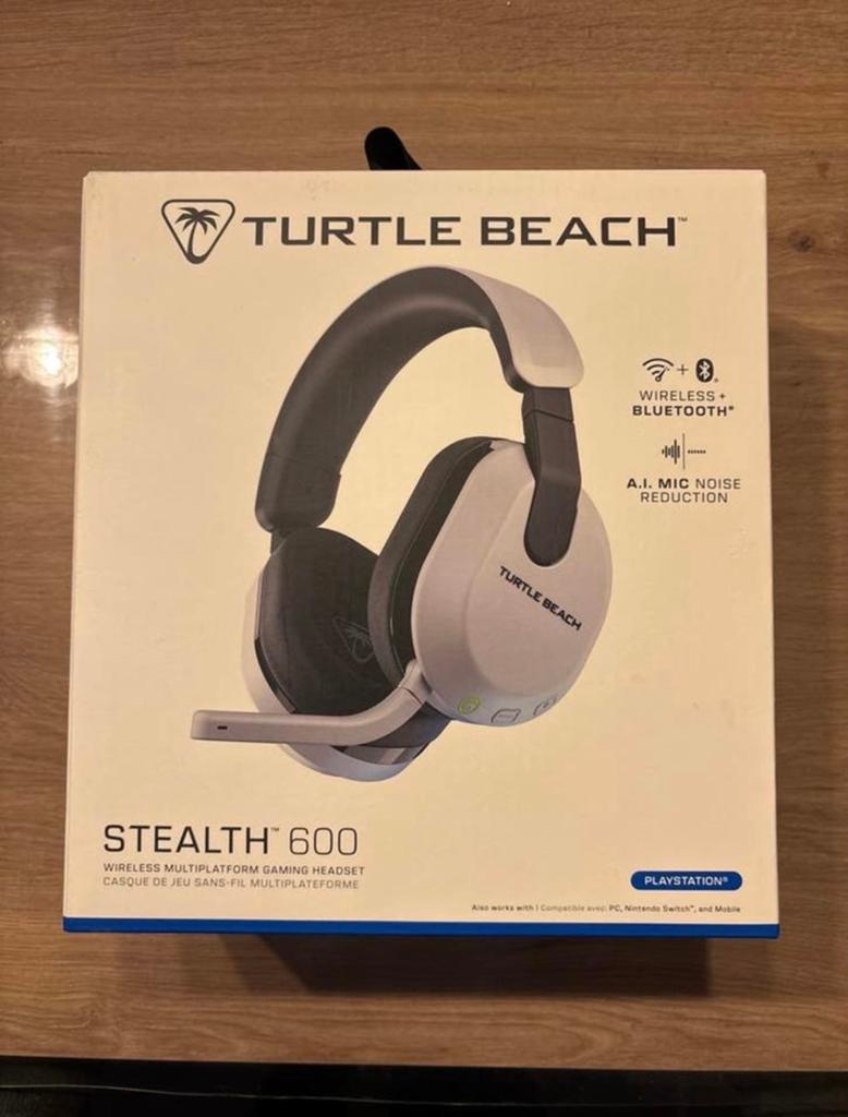 Turtle Beach Stealth 600 Gen 2 MAX Gaming Headset, Computers en Software, Headsets, Zo goed als nieuw, Over-ear, Draadloos, Gaming headset