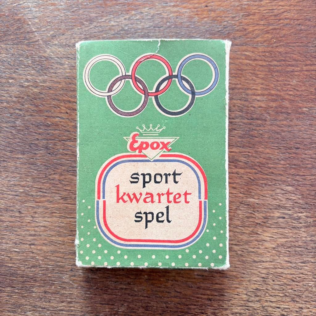 Epox Sport Kwartet Spel Olympische Spelen., Ophalen of Verzenden, Gebruikt, Kwartet(ten)