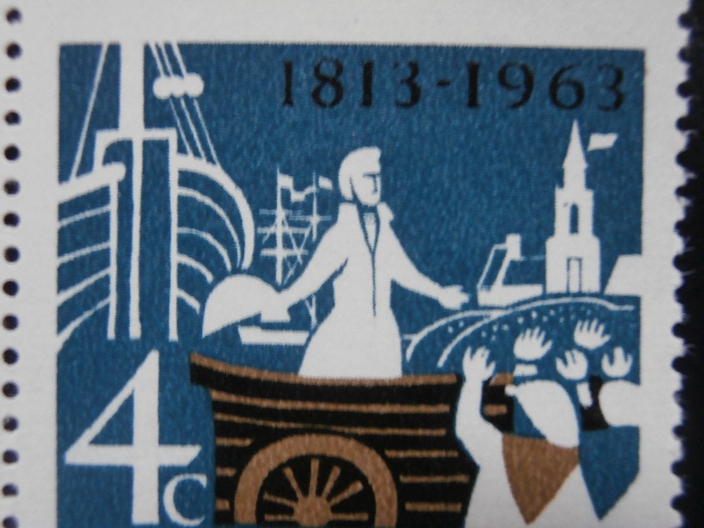 NL 1963; PLAATFOUT 807 PM3 in strook van 3 LEES, Verzenden, Na 1940, Postfris