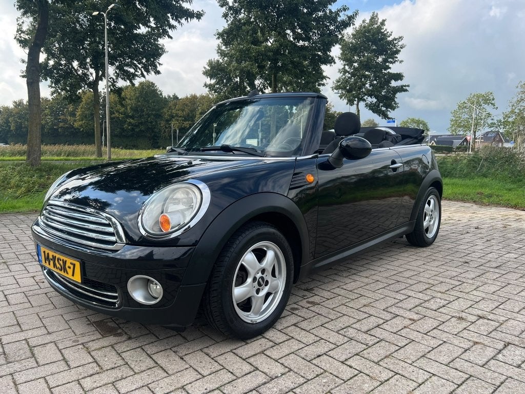 MINI Cabrio 1.6 Cooper Pepper (bj 2010), Auto's, 1140 kg, Gebruikt, 4 cilinders, Cabriolet