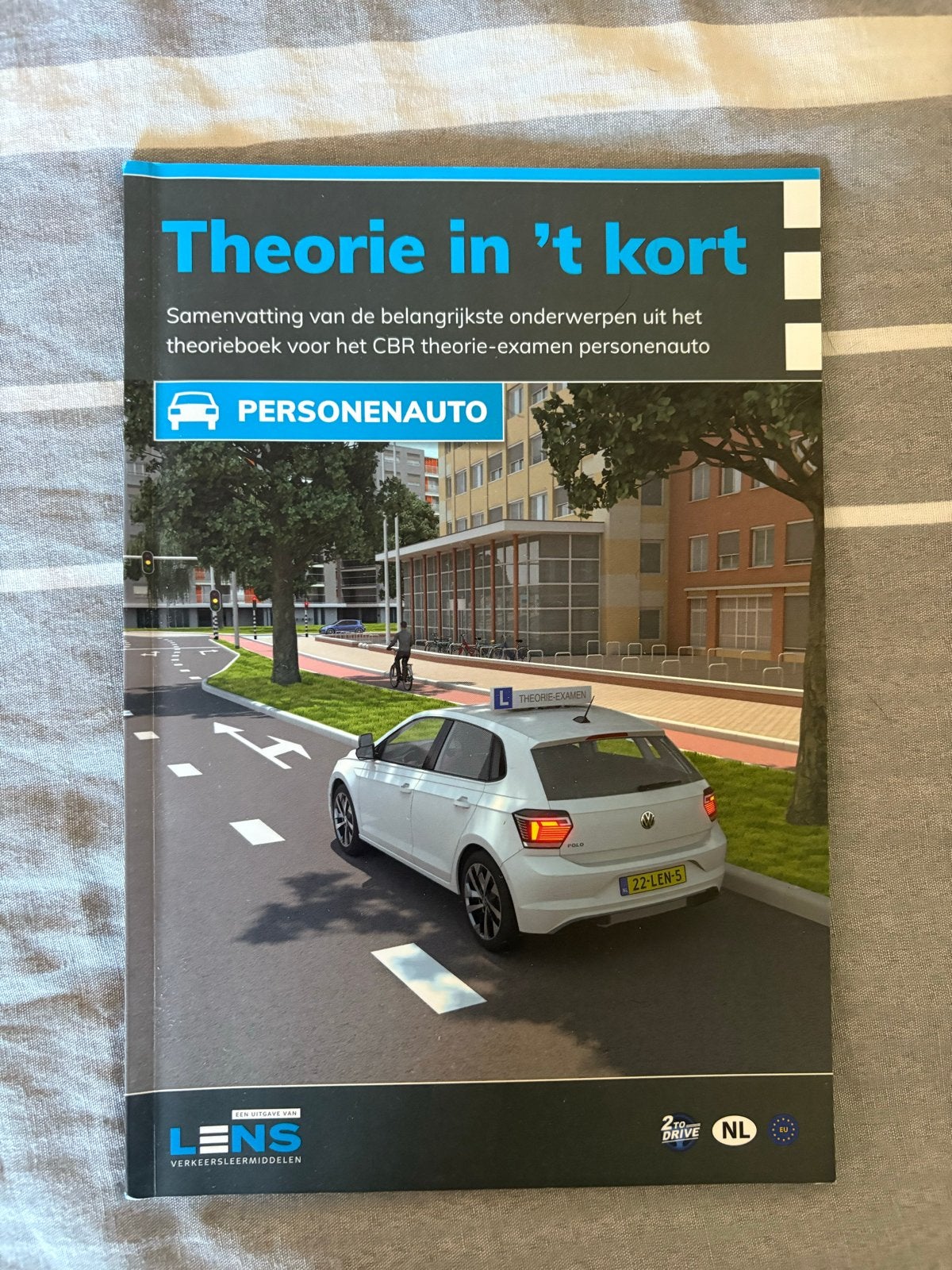 Autotheorieboeken: Theorie in 't kort & Theorie leren, Ophalen of Verzenden, Zo goed als nieuw, Algemeen