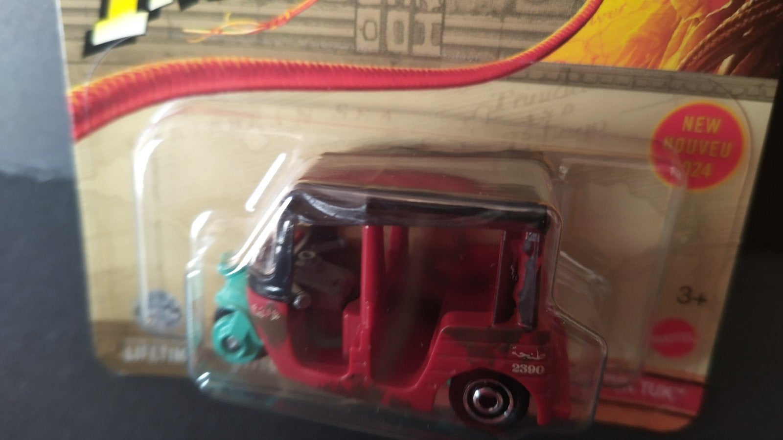 Tuk Tuk Indiana Jones Taxi Matchbox Pol, Auto, Verzenden, ., Nieuw