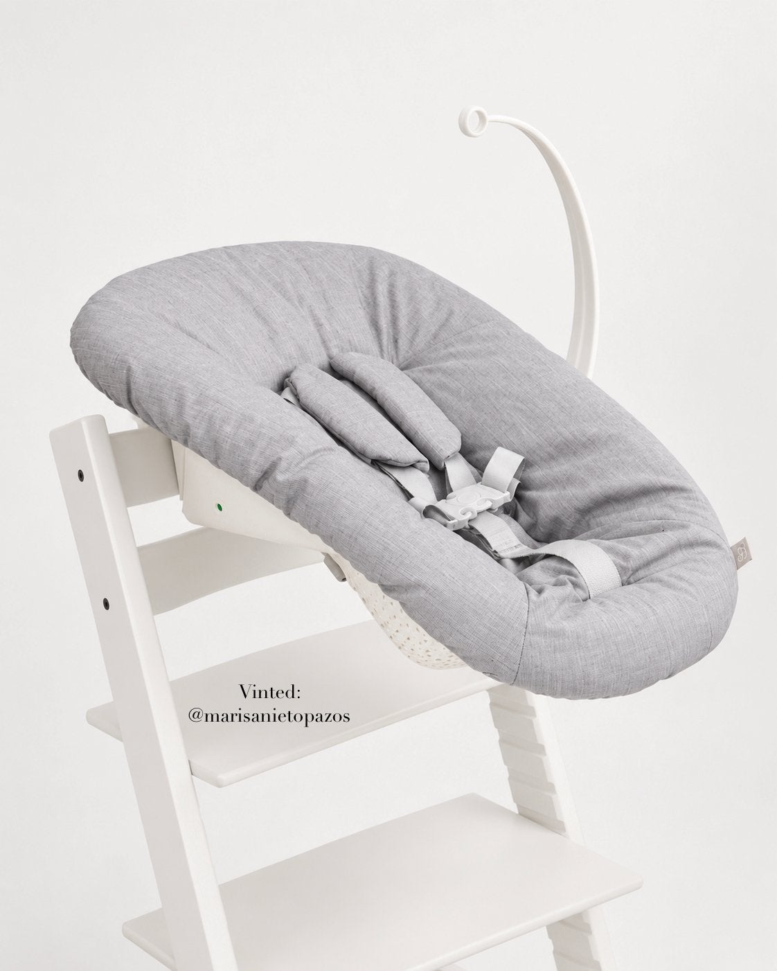 2x Stokke Tripp Trapp Newborn Set / wit/grijs / origineel, Ophalen, Zo goed als nieuw, Overige typen