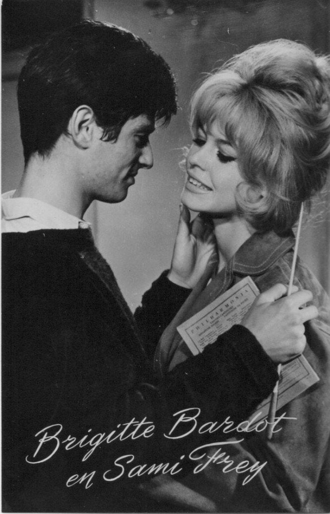 Filmsterren ansichtkaart Brigitte Bardot, Verzenden, 1940 tot 1960, Ongelopen, Sterren en Beroemdheden