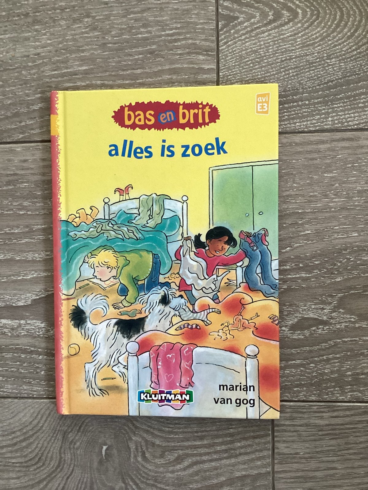 Bas en Brit: Alles is zoek - AVI E3 kinderboek, Ophalen of Verzenden, Gelezen, Fictie algemeen