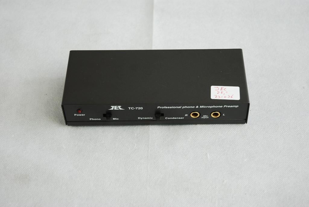 JEC Pre Amp voor microphone of headphone TC720  <231036>, Gebruikt, ., JEC, .