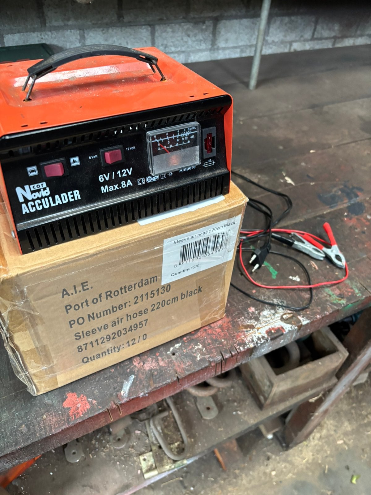 goede Novid Acculader 8A, Auto-onderdelen, Gebruikt