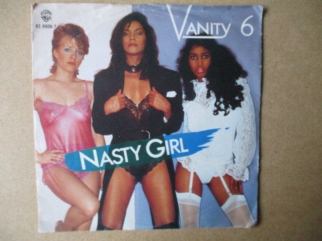 s5235 vanity 6 - nasty girl, Ophalen, Gebruikt, 7 inch, Overige genres