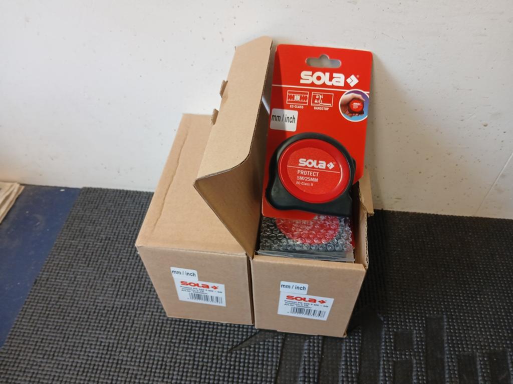 Nieuwe Sola Protect Rolmaat 5m/25mm - EC-Class II (12 stuks), Ophalen of Verzenden, Nieuw
