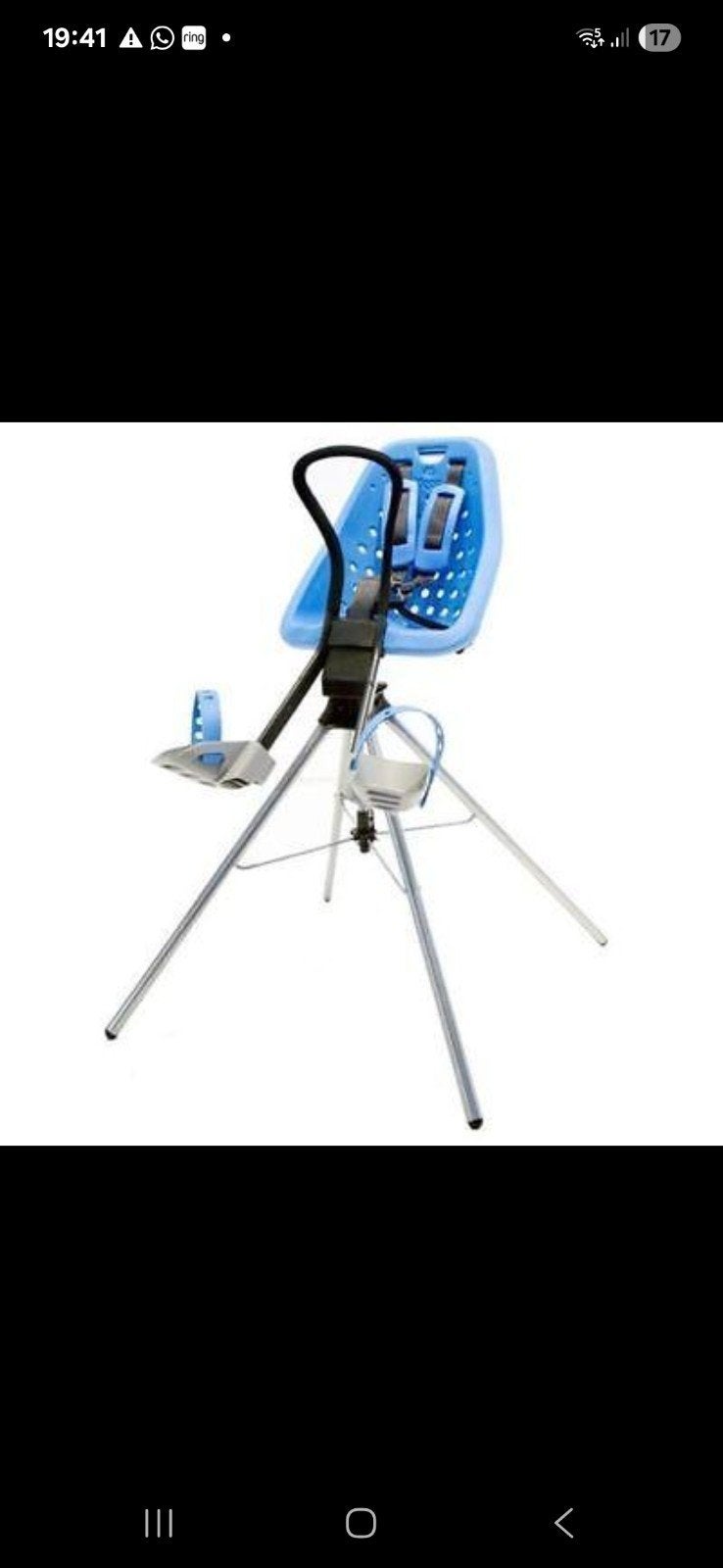 Yepp Upp Adapter - Van Yepp Mini naar kinder/ campingst, Ophalen of Verzenden, Nieuw, Inklapstoel, Aanschuifbaar
