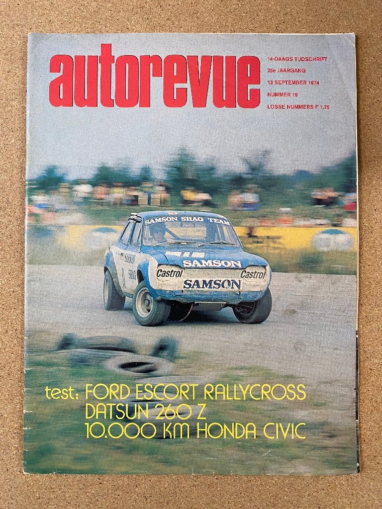 Autorevue 19 1974, Verzenden, Gelezen, Algemeen