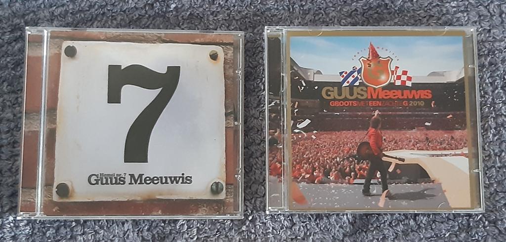 Guus Meeuwis CD's: Hemel nr. 7 & Groots met een zachte G, Cd's en Dvd's, Ophalen of Verzenden, Zo goed als nieuw