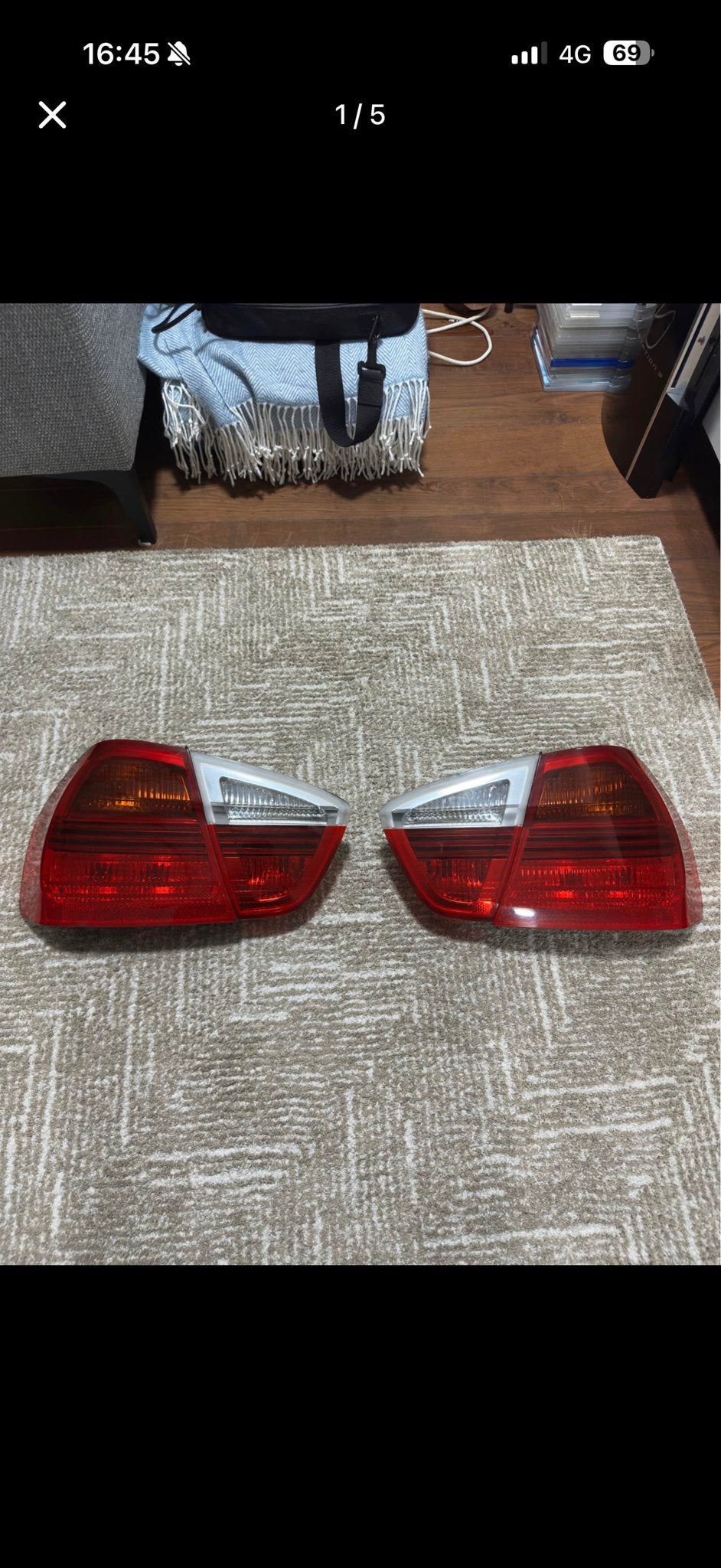 BMW E90 Achterlichten Set (Links & Rechts), Ophalen of Verzenden, Gebruikt, BMW