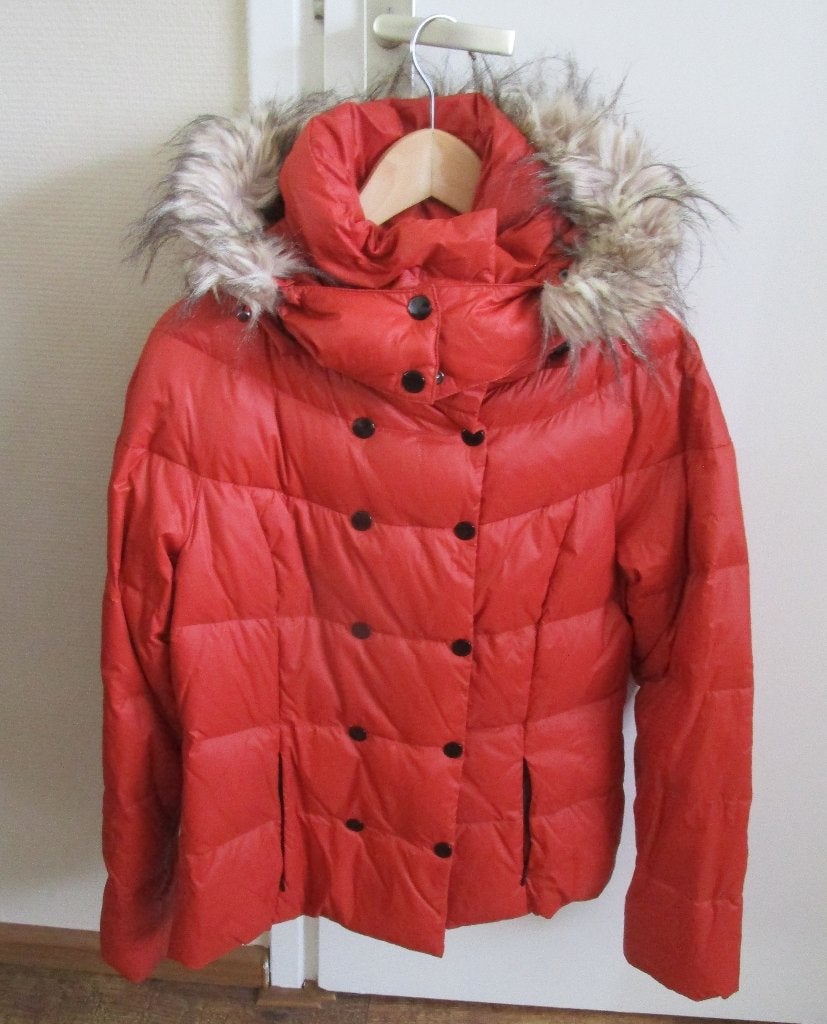 Bandolera dons winterjas terracotta kleur - Maat 38, Maat 38/40 (M), Overige kleuren, Ophalen of Verzenden, Zo goed als nieuw