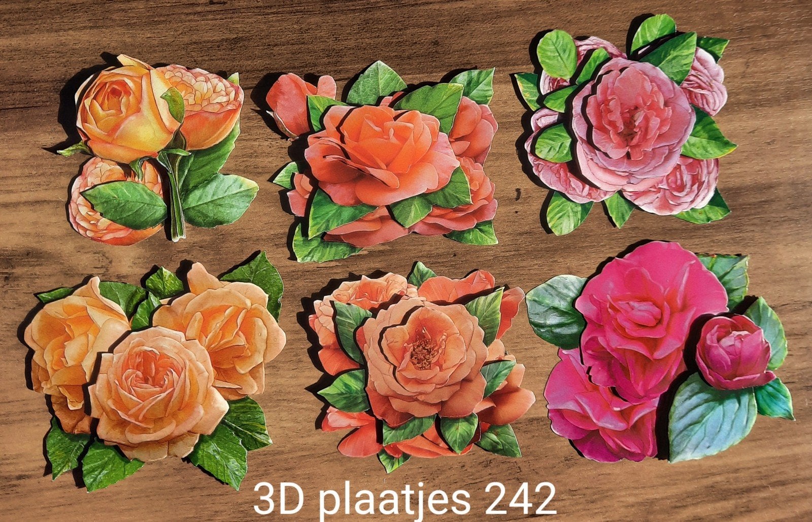 3d Plaatjes 242, Hobby en Vrije tijd, Ophalen of Verzenden, Nieuw, Overige thema's, Knipvel