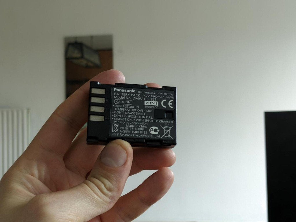 Original Panasonic DMW-BLF19E Battery in good condition., Panasonic, Gebruikt, Ophalen of Verzenden, Accu