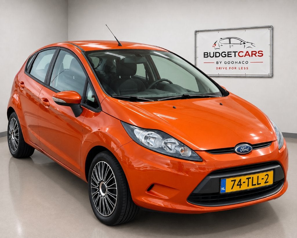 Ford Fiesta 1.25 5-drs 2012 |124.076 km NAP | Airco| Nwe APK, Voorwielaandrijving, Stof, 40 €/maand, 1242 cc