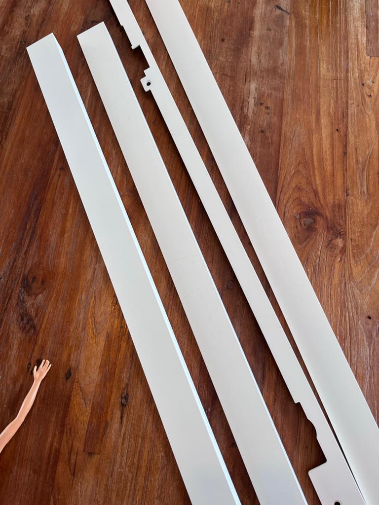 Witte lijst voor Samsung The Frame 55 inch (2020), 4 cm dik, Ophalen of Verzenden, Zo goed als nieuw
