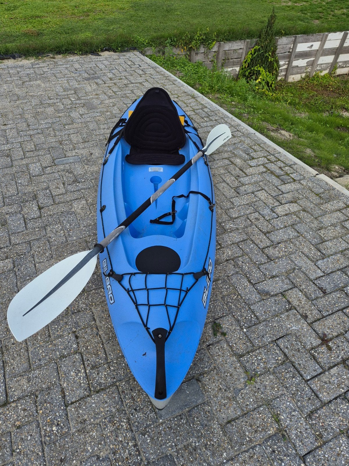 1-persoons Sit on Top kano, Watersport en Boten, Ophalen, Gebruikt, Eén persoon, Met peddels