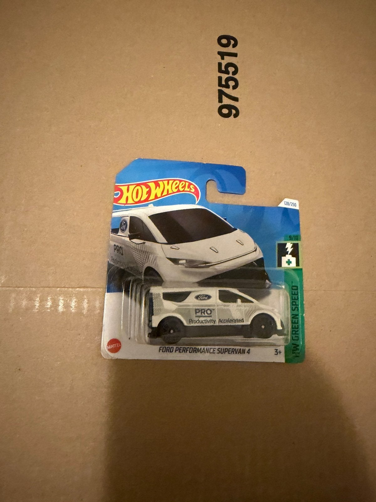 Hot wheels Ford transit supervan 35, Ophalen of Verzenden, Zo goed als nieuw, Auto