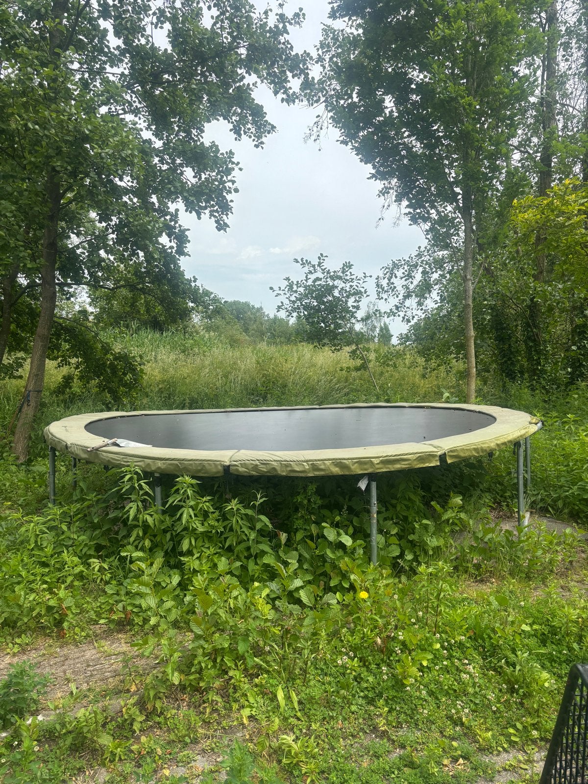 Trampoline 420, Kinderen en Baby's, Speelgoed | Buiten | Trampolines, Ophalen of Verzenden, Gebruikt
